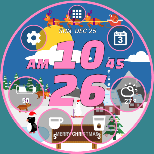 Winter Watch Face by HuskyDev 1.01 Icon