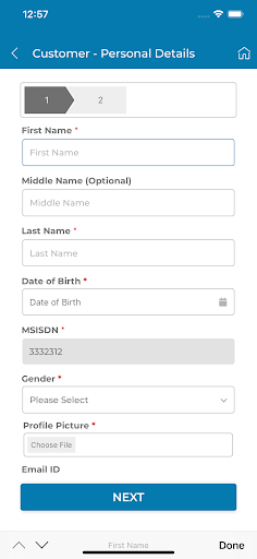 Android application APS Wallet Agent screenshort