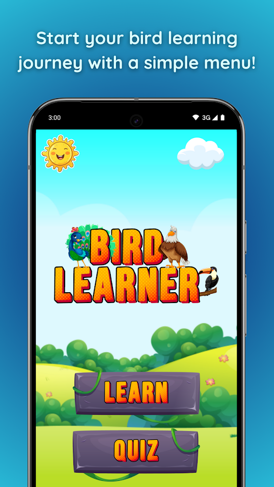 #1. Bird Learner (Android) Ved: Logixpie
