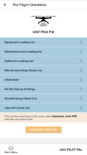 UAV Pilot Pal Lite Screen 3