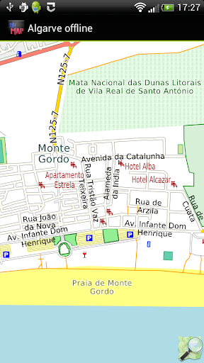 Algarve offline map