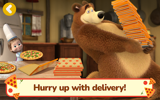 Masha and the Bear Pizza Maker 12