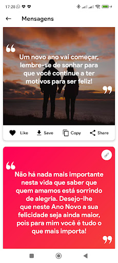 Mensagem Ano Novo Para Amigos Screen 3