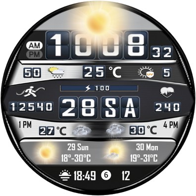 N-SPORT684 FlipDigital Weather screenshot 13