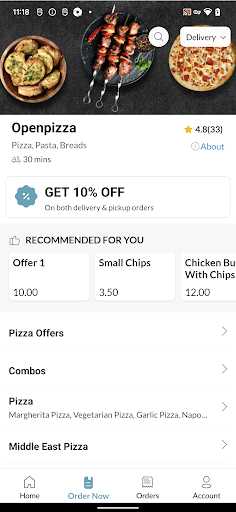 Openpizza Screen 3