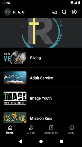Android application Robertsdale First Assembly screenshort