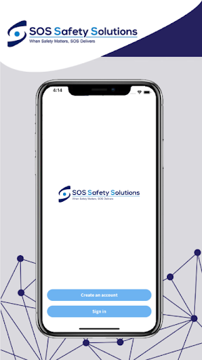 Android application SOS Safety Solutions screenshort