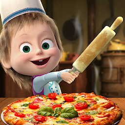 Hình ảnh biểu tượng của Masha và Gấu: Trò Chơi Pizza!