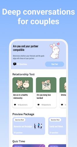 Android application Deep Talks : Deep Questions screenshort