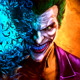Dark Joker Zipper Lock Screen icon