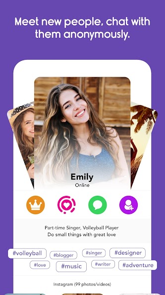 Connected2.me Chat Anonymously 3.325 APK + Mod (Remove ads / Unlocked / Plus) for Android