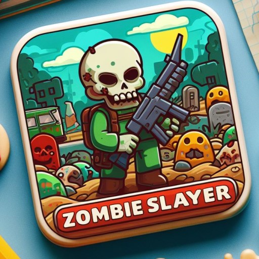 shoot zombies zombie slayer logo