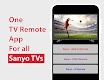 screenshot of Sanyo TV Remote Control