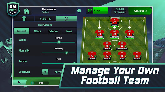 Soccer Manager 2020 1.1.13 APK + Mod (Unlimited money) for Android