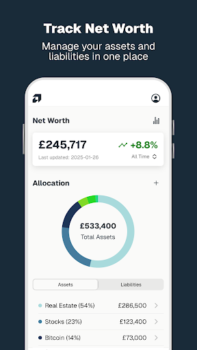 Amplifi: Net Worth Tracker Screenshot 2 - AppWisp.com