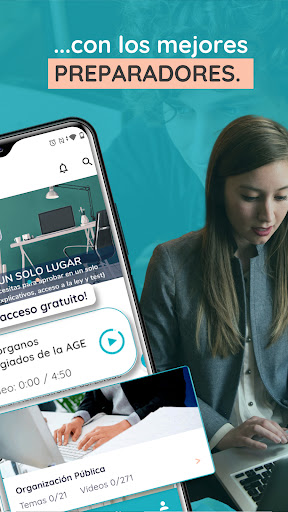 Opoélite - Vídeos Oposiciones Screen 2