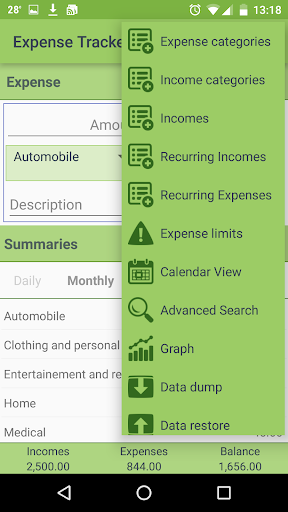 Easy Expense Tracker PRO Screen 3