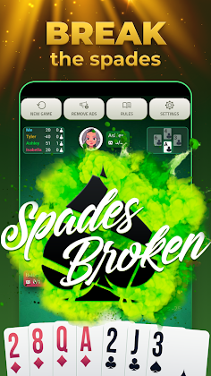 Spades Offline - Card Game - Screenshot 3