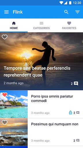 Flink App - Demo Screen 2
