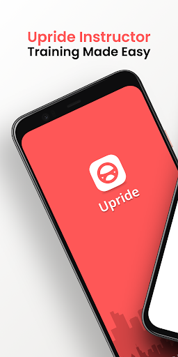 Android application Upride Instructor screenshort