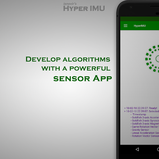 Android application HyperIMU screenshort