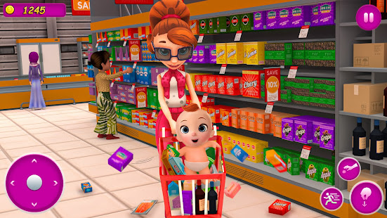 Jeu Virtual Mom Single Parent screenshots apk mod 2