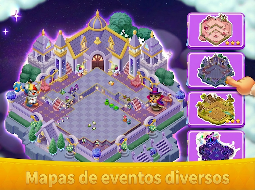 Merge Witches: Puzzle Mágico Captura de Pantalla del Juego Android 5