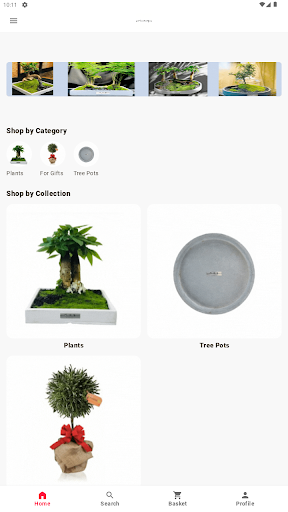 Android application Bonsai ae screenshort