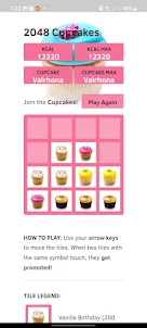 2048 cup cakes