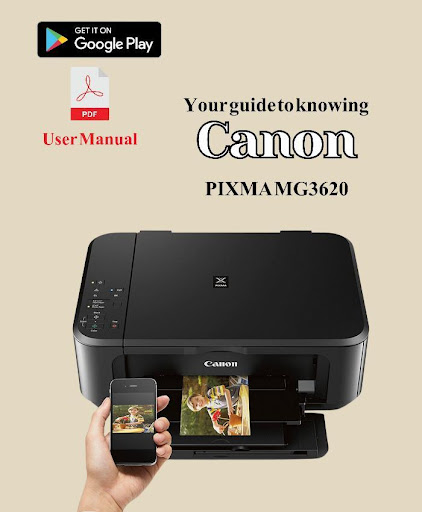 Android application Canon PIXMA MG3620 Guide screenshort