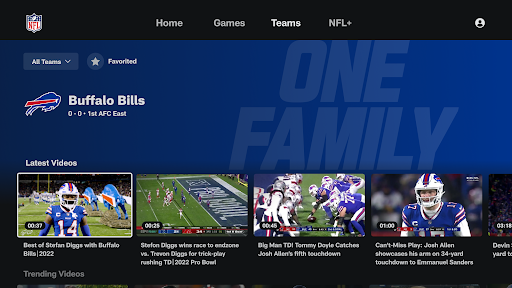 NFL screenshot