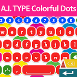 A. I. Type Colorful Dots א icon