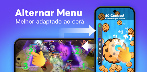 Visualização do aplicativo