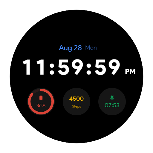 WES16 - Pixel Watch Face Logo