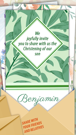 Baptism Invitations Cards Screen 3