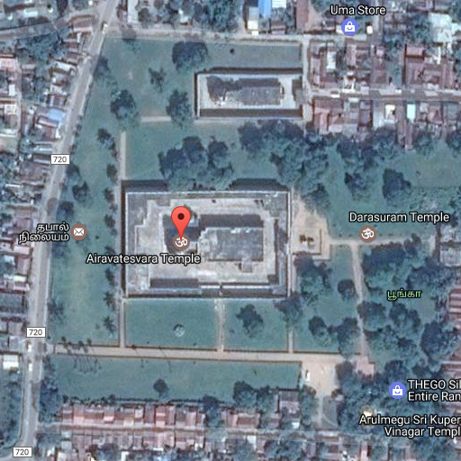 Chola Temples Map logo