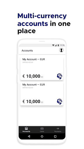 Android application AFO Card screenshort