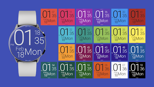 Colorsss Watchface Screen 2