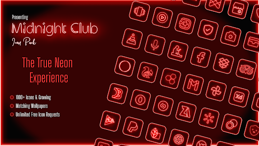 Screenshot of Midnight Club Icon Pack
