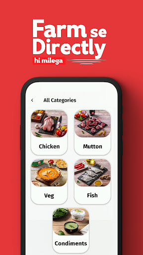 GreenChickChop - Meat Delivery Screen 2