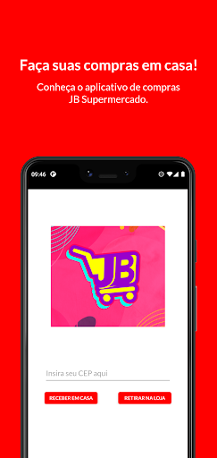 Android application JB Supermercado screenshort