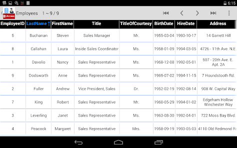 Imágen 19 ACCDB MDB Database Manager - V android