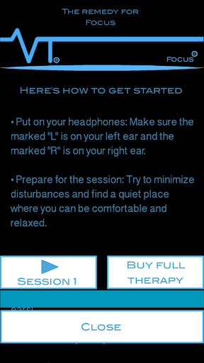 Android application Focus screenshort
