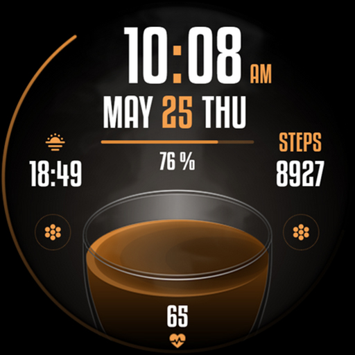 Coffee Time - watch face Latest Icon