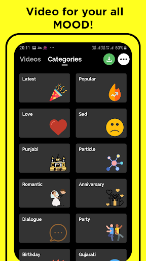 Video Status Maker: Lyrics Screenshot 3 - AppWisp.com