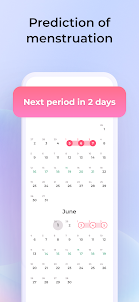 Menstrual cycle tracker - Days