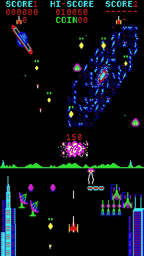 Android application Pleiades Retro Arcade screenshort