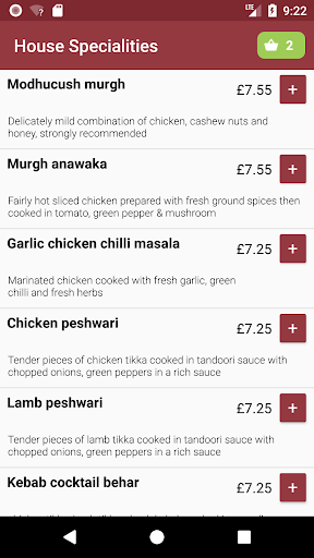The Curry Garden Eltham Screen 3