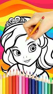 Sofia Coloring Book Princess