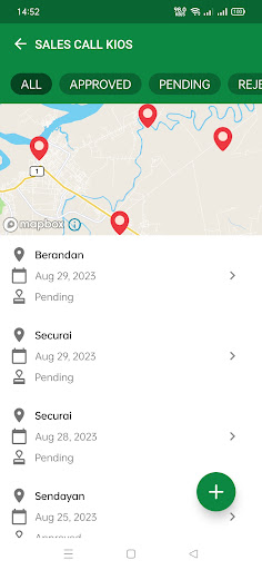 ETONG Field Assistant Screen 2